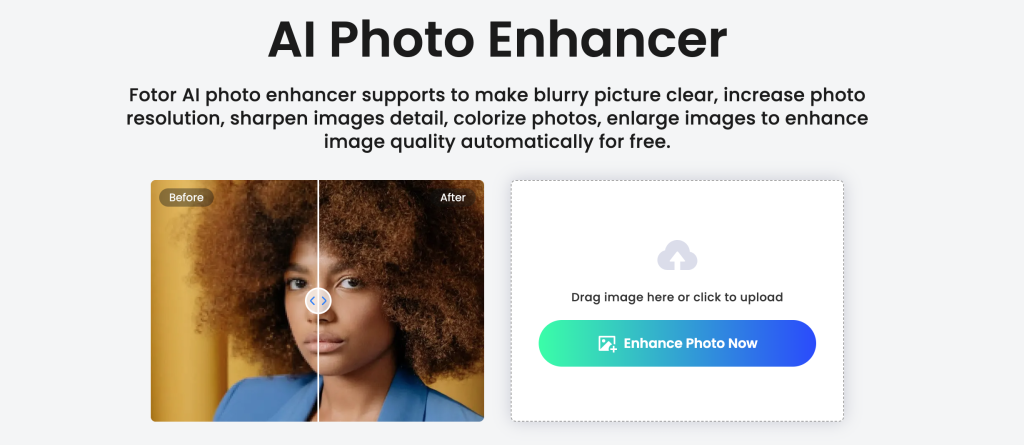 ai photo enhancer