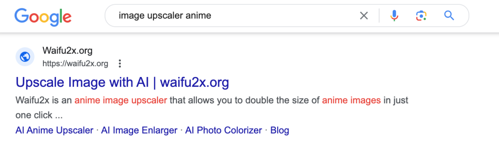 image upscaler anime step 1