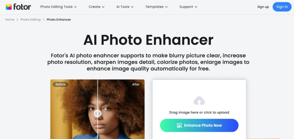 Online Free AI Image Enhancer4